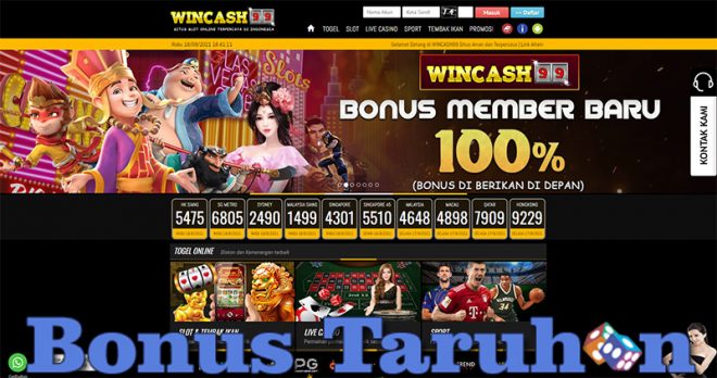 Wincash99 Menyediakan Bonus Paling Banyak Di Asia